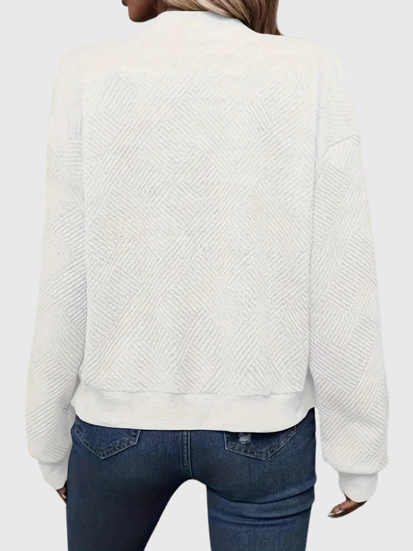 Laurie | Textured Zip Jacket