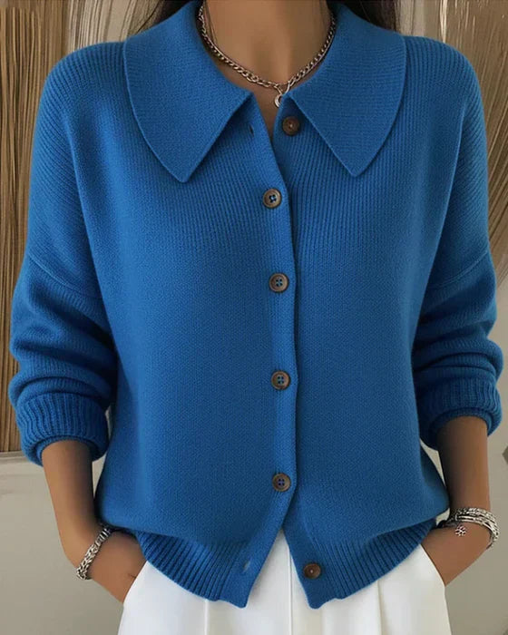Rosa | Button Collar Cardigan